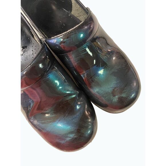 DANSKO professional Petrol Patent Clogs Green 38 US 7.5 8 - Picture 8 of 8